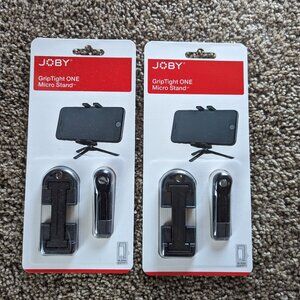 2 JOBY Phone GripTight ONE Cell Phone Stands Tripods
